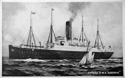 Cunard RMS Saxonia